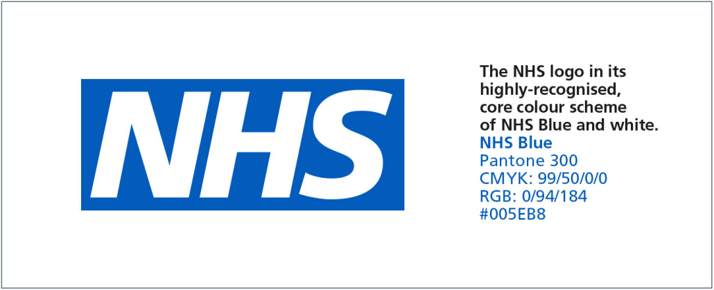NHS Logo and brand details